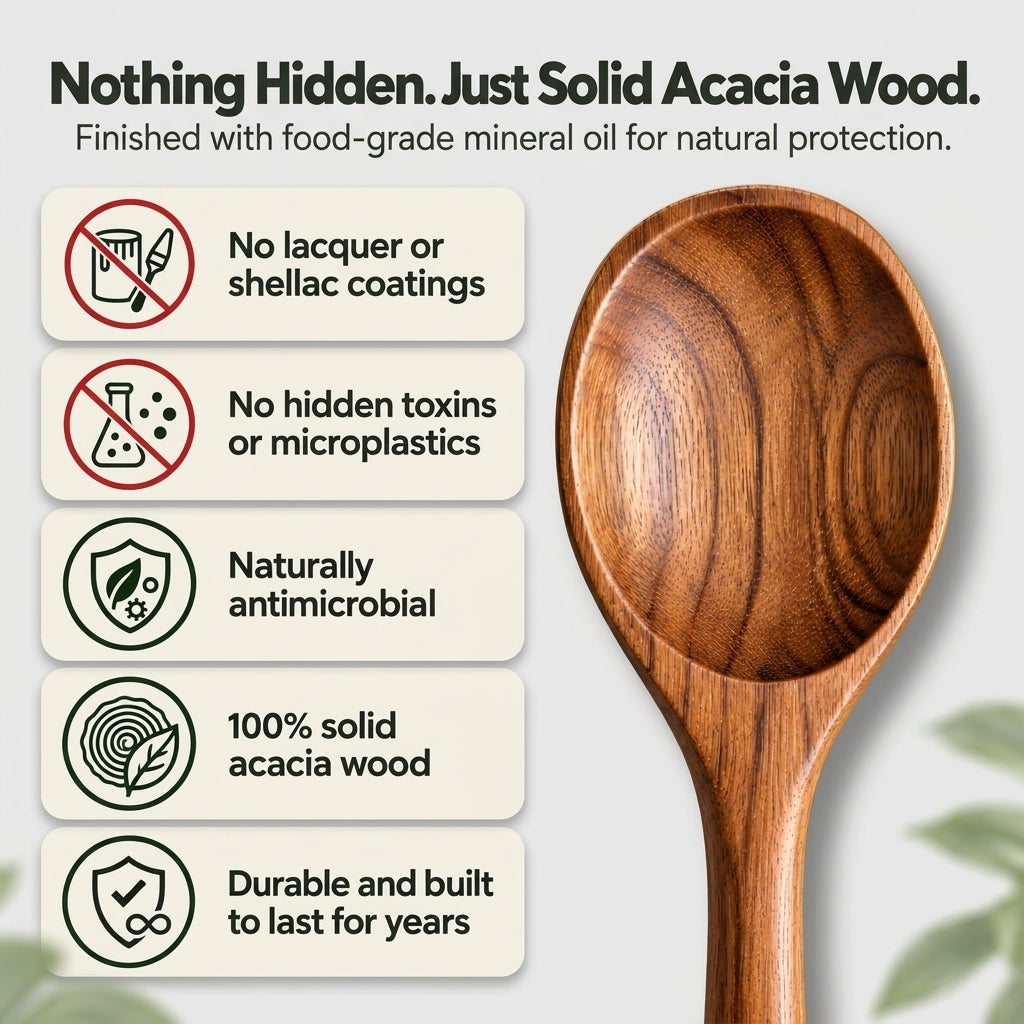 Wooden Acacia Utensil Set