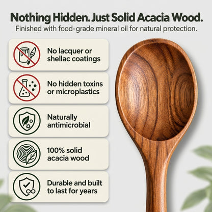 Wooden Acacia Utensil Set